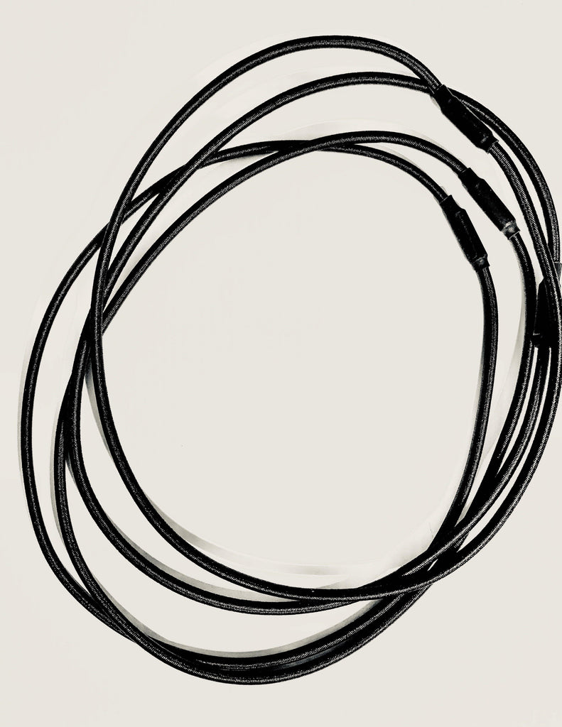 Black Elastic - Black Elastic replacement band for ADK Super microphone mounts or similar shock mounts  Measures approximately 4.75" diameter  Price includes 8 Elastic Bands - ADKMic.com