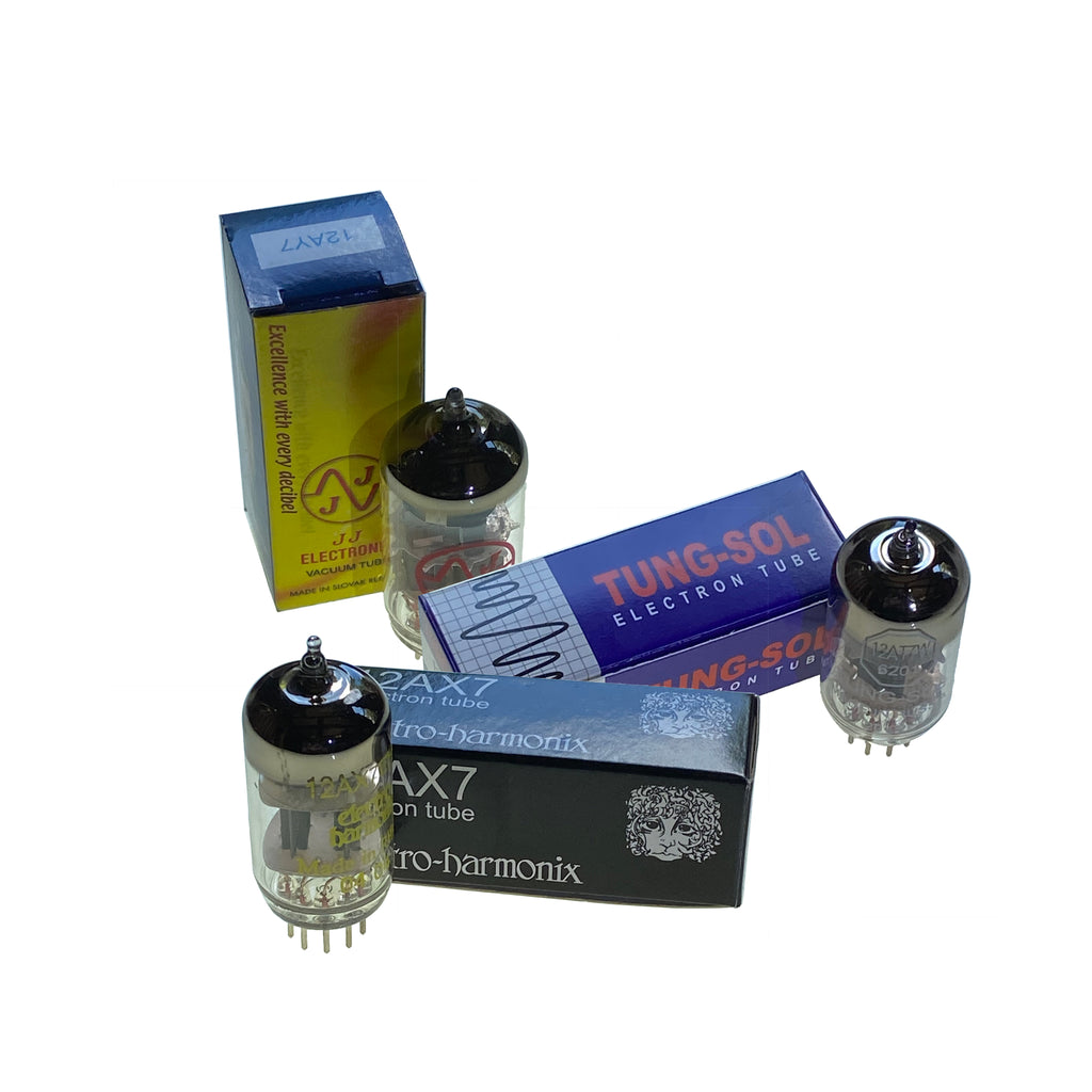 Sampler-Kit of Three Low-Noise Valve/Tubes